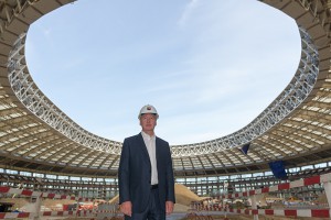 Сергей Собянин посетил стадион "Лужники" 