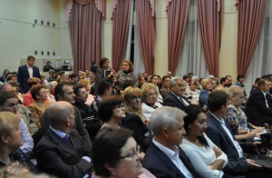 На встречу с Алексеем Челышевым пришел полный зал жителей
