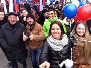 В праздничном шествии принял участие префект ЮАО Алексей Челышев
