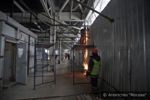 В ЮАО на строящейся станции метро «Технопарк» начались внутренние отделочные работы