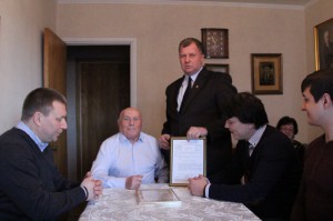 Спаситель Кракова, легендарный разведчик, житель Южного округа Алексей Ботян отпраздновал 100-летие