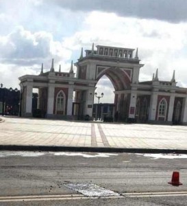 Участок Новоцарицынского шоссе после ремонта