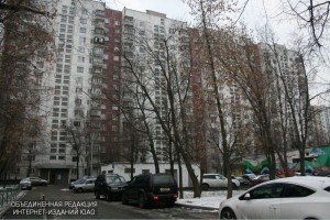 Улица Генерала Белова в районе Орехово-Борисово Северное