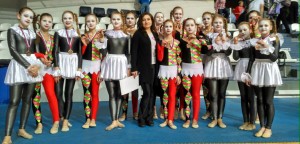 Юные гимнастки района Орехово-Борисово Северное