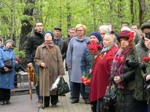 Участники торжественного открытия мемориала «Солдату слава!»