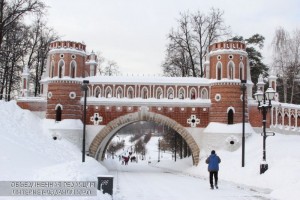 Современное "Царицыно" зимой