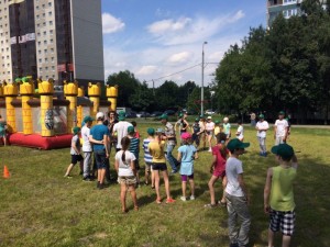 Спортивный праздник в районе Орехово-Борисово Северное