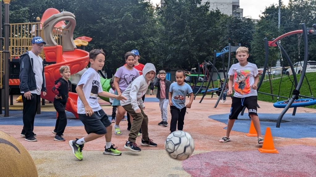 День физкультурника отметили в Орехове-Борисове Северном. Фото: страница управы района Орехово-Борисово Северное в социальных сетях