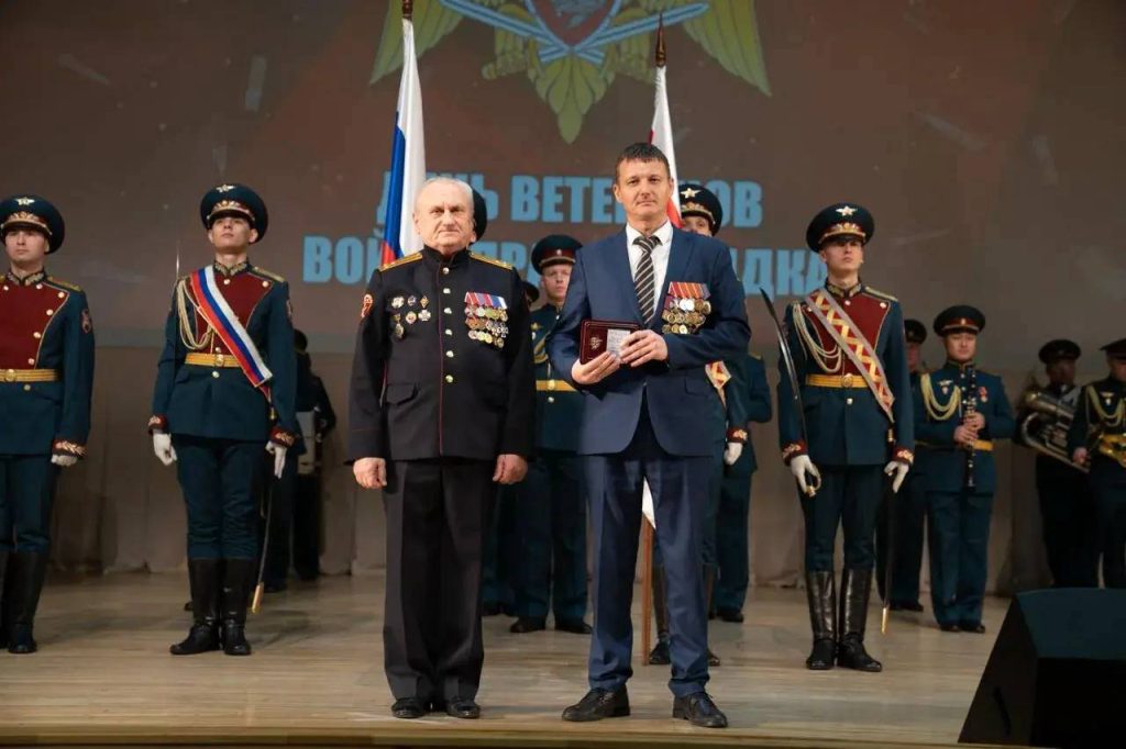 В Москве состоялось торжественное собрание, посвященное Дню ветерана войск правопорядка. Фото: пресс-служба Росгвардии