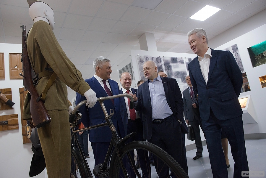 Мэр Москвы Сергей Собянин посетил музей уголовного розыска