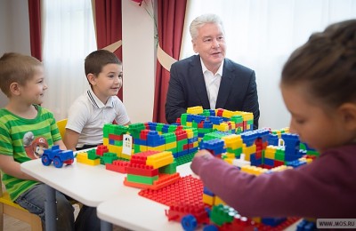 Сегодня мэр Москвы Сергей Собянин открыл детские сады в районе Бескудниково