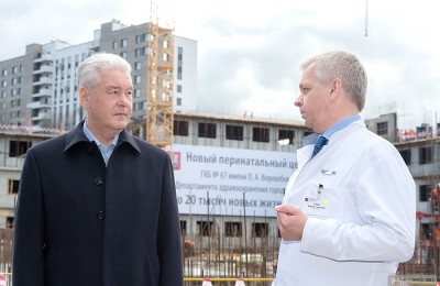 Сегодня мэр Москвы Сергей Собянин ознакомился со строительством нового лечебного учреждения