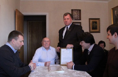 Спаситель Кракова, легендарный разведчик, житель Южного округа Алексей Ботян отпраздновал 100-летие