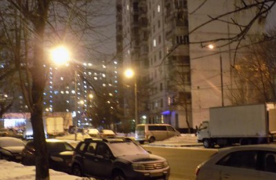 Восстановленное освещение по адресу: улица Маршала Захарова, дом 14, корпус 1