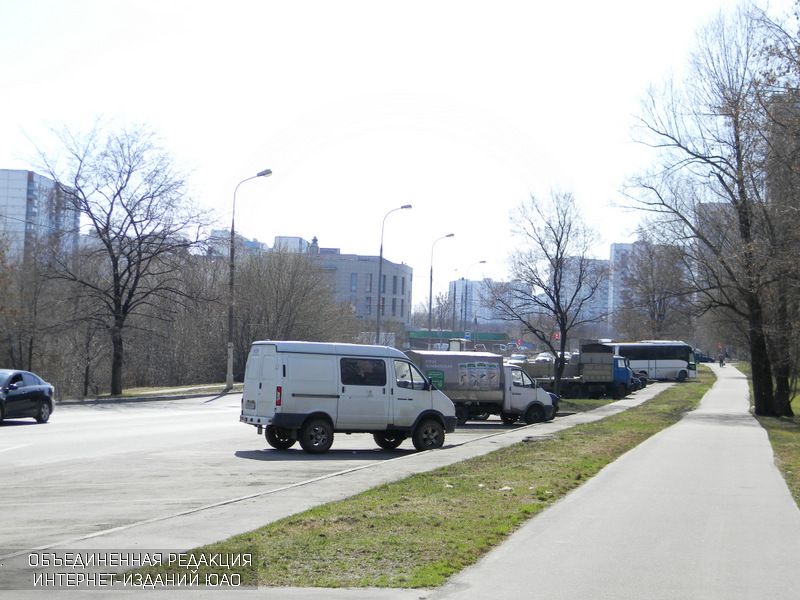 Парковка в районе Орехово-Борисово Северное