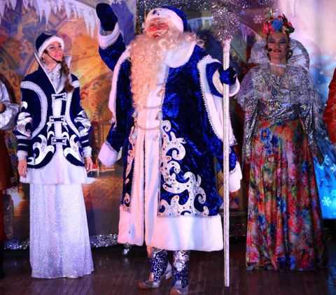 Новогоднее представление в "Коломенском"