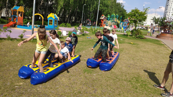 Спортивный праздник, детская площадка на Каширском шоссе, Молодежная палата, Нина Клюева (3)