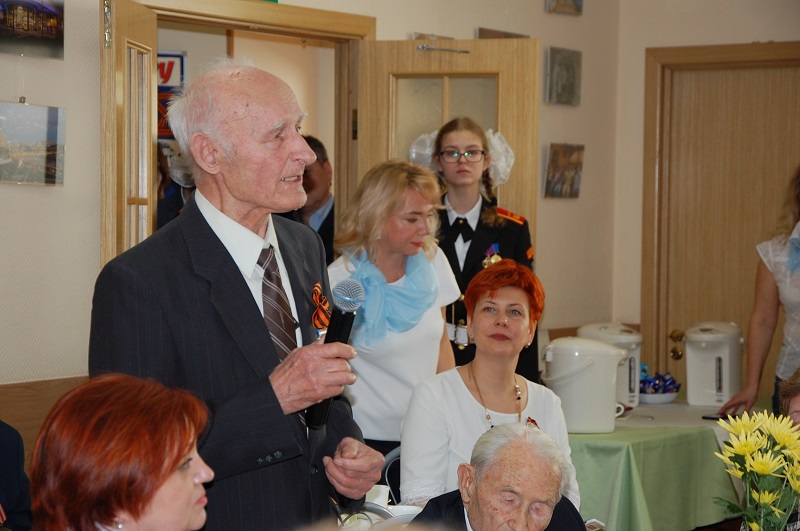 Вручение медалей ветеранам, префект ЮАО, Алексей Челышев