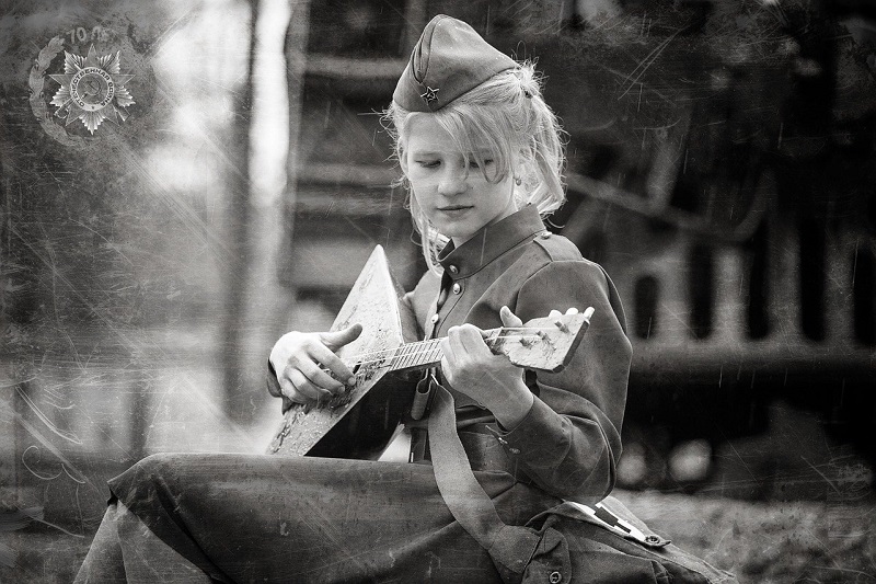 Великая Отечественная война, ребенок, фотография, фото пиксабей