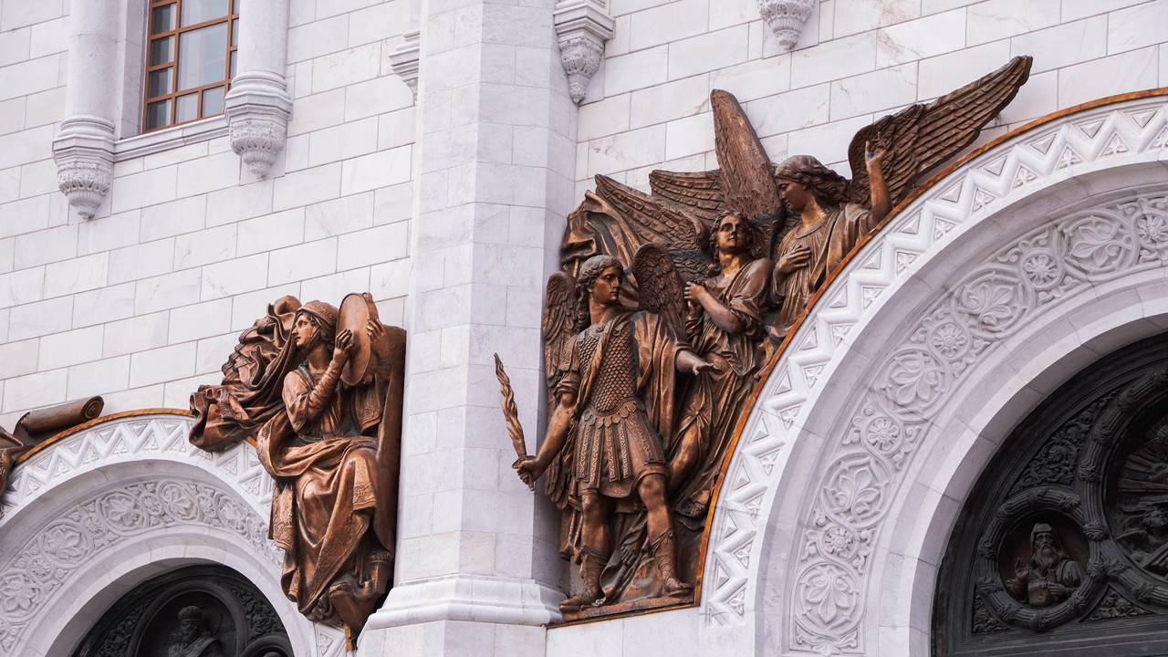 Елена Лапланш рассказала о концертной программе в соборе Храма Христа Спасителя. Фото: Ксения Догонашева, «Вечерняя Москва»