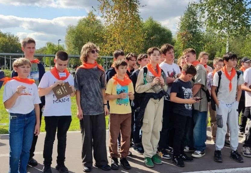 Ученики школы №548 «Царицыно» приняли участие в ИТ-пикнике. Фото: страница школы №548 «Царицыно»