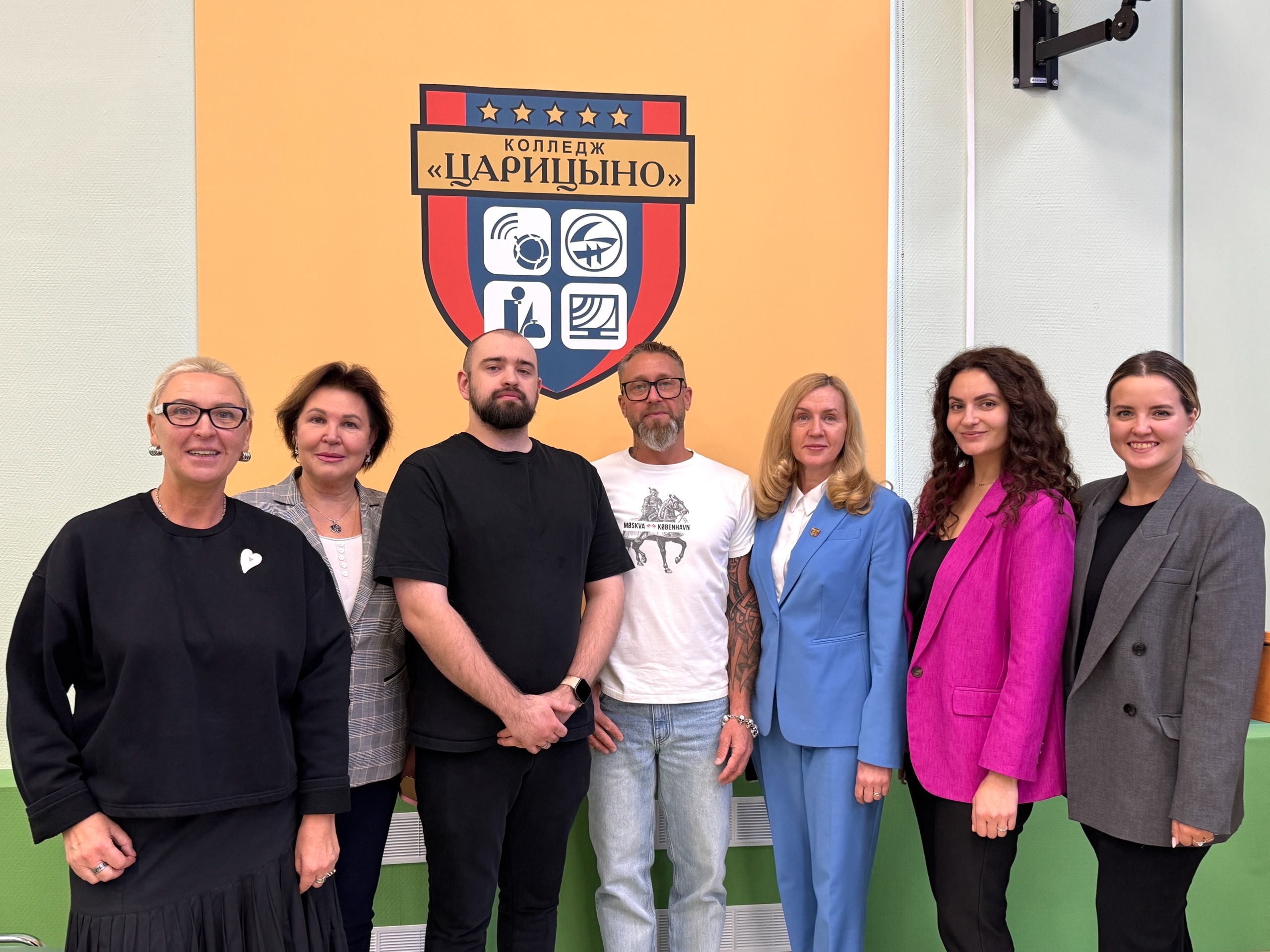 Встреча с известными выпускниками состоялась в колледже «Царицыно». Фото: страница Колледжа «Царицыно» в социальных сетях