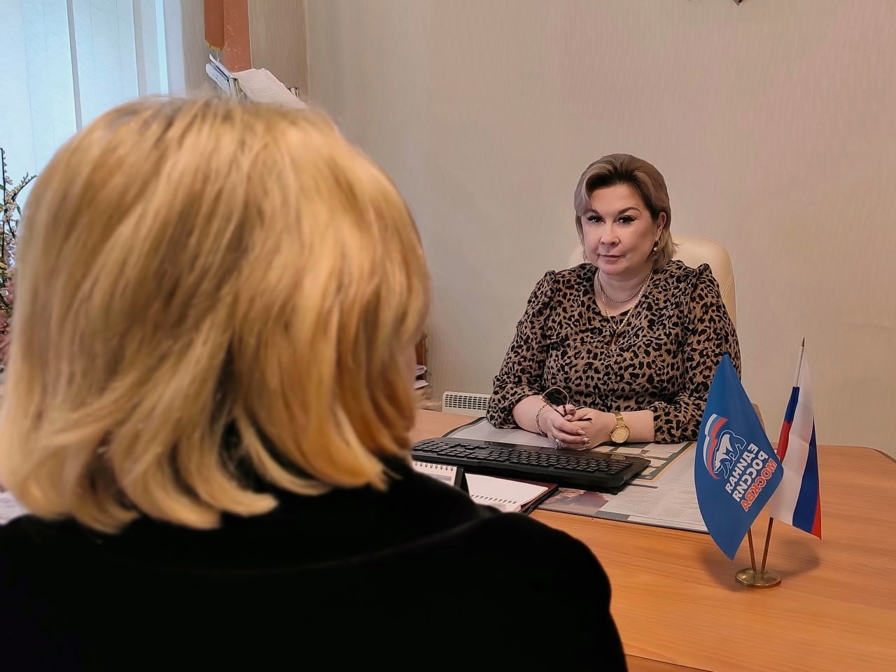 Наталия Дмитриева провела личный прием граждан. Фото: страница Наталии Дмитриевой в социальных сетях