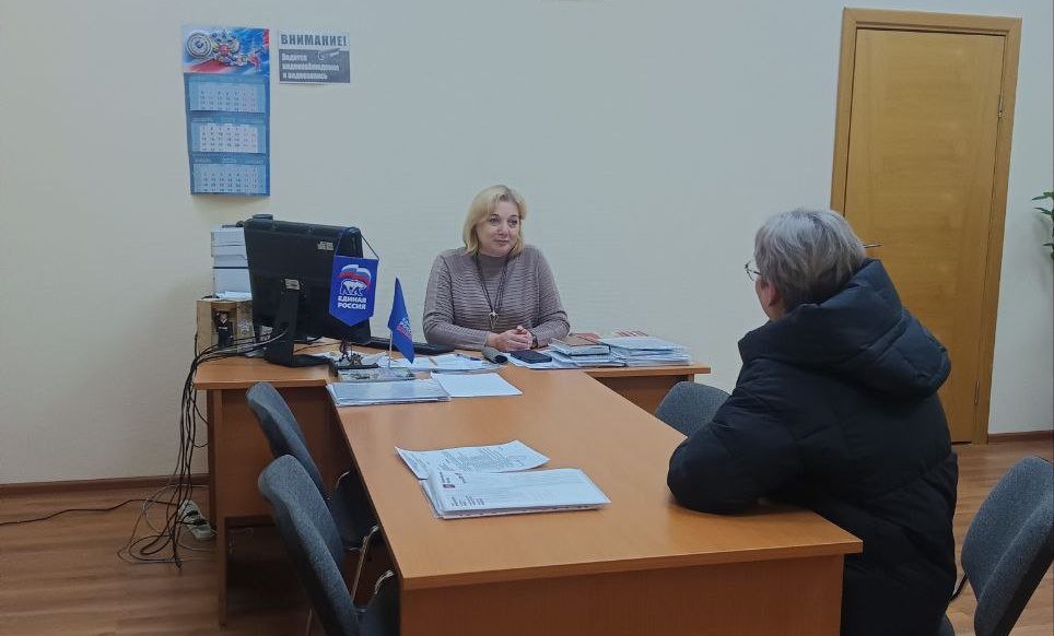 Надежда Кускова провела личный прием граждан. Фото: страница Надежды Кусковой в социальных сетях