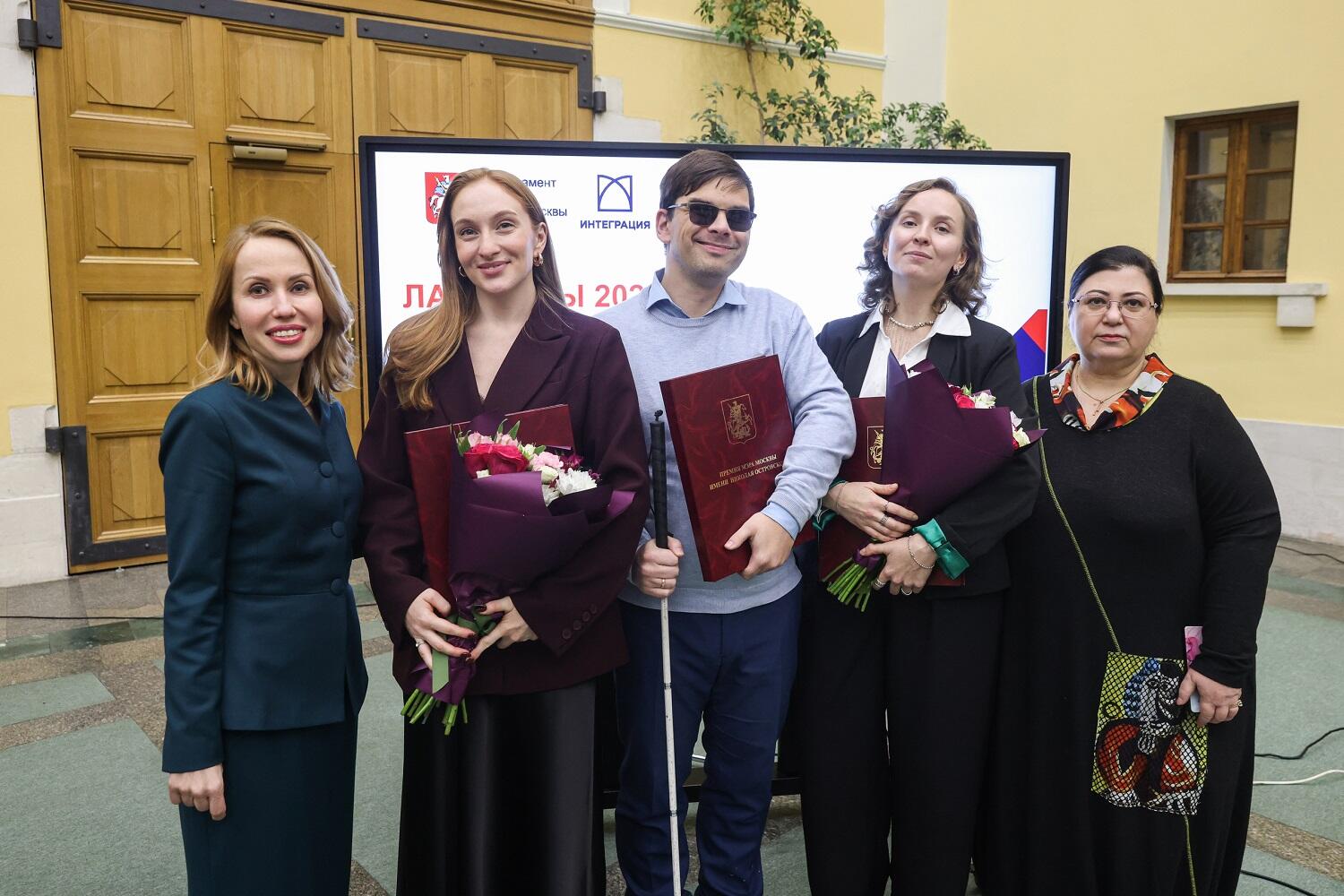 Представителям МЗ «Царицыно» вручили премию имени Николая Островского. Фото: официальный сайт МЗ «Царицыно»