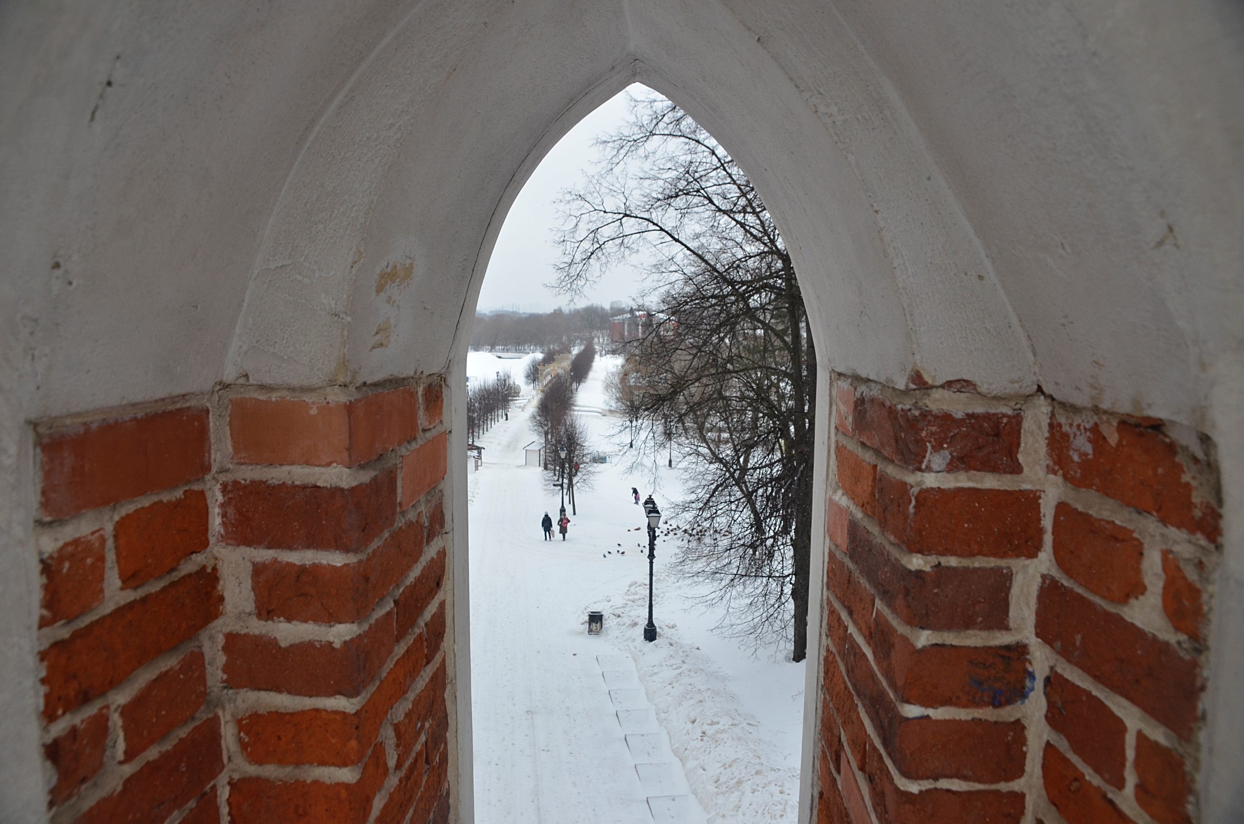 Виноградные ворота в МЗ «Царицыно» назвали одной из самых красивых достопримечательностей города. Фото: Анна Быкова, «Вечерняя Москва»